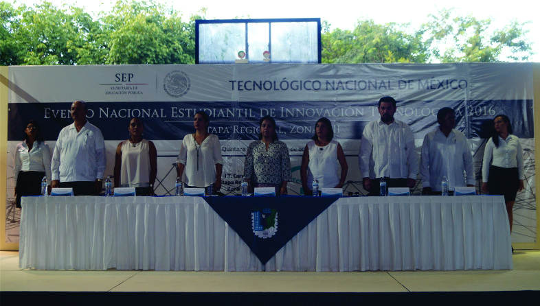 Inauguración del ENEIT 2016 Etapa Regional, Zona VIII