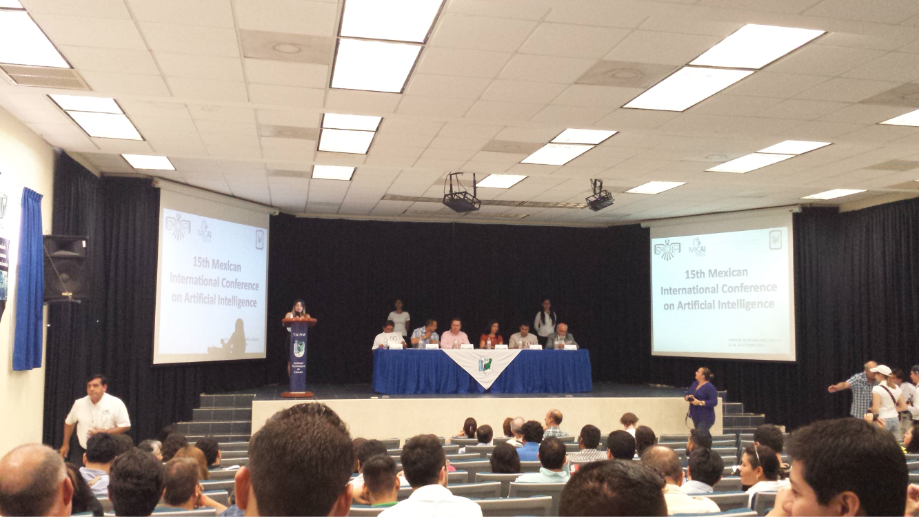 Se da Apertura Oficial del 15th Mexican International Conference on Artificial Intelligence