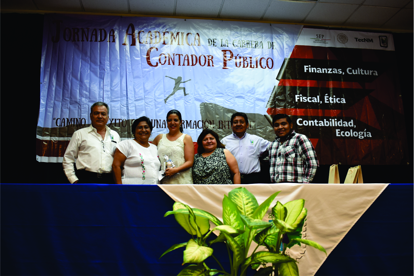 Inauguración de la Jornada Académica de la carrera de Contador Público