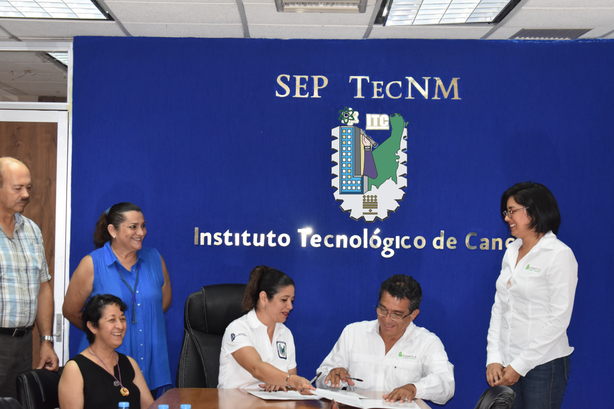 ITCancún y Sylvática, S.C. firman importante acuerdo para la implementación y aprovechamiento de proyectos de investigación en pro del empoderamiento sustentable de las comunidades rurales y urbanas.