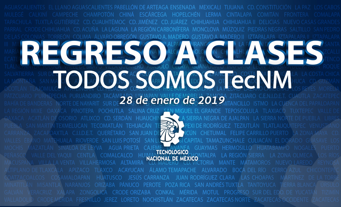 3,500 estudiantes del ITCancún se suman a los más de 600,000 estudiantes que conforman el Tecnológico Nacional de México en todo el país
