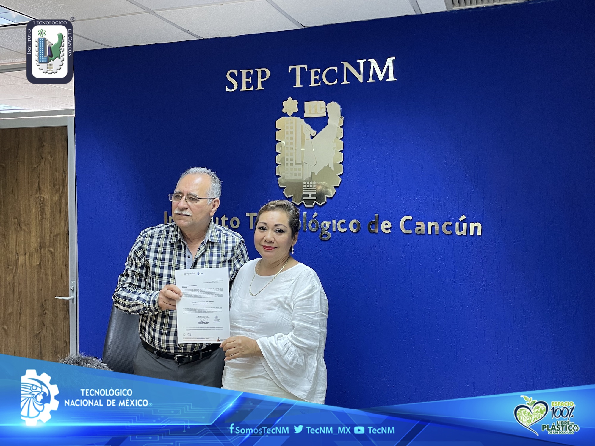 Dra. Rocío Lilia Mena Cantoran como encargada de la Dirección de nuestra casa de estudios el Instituto Tecnológico de Cancún