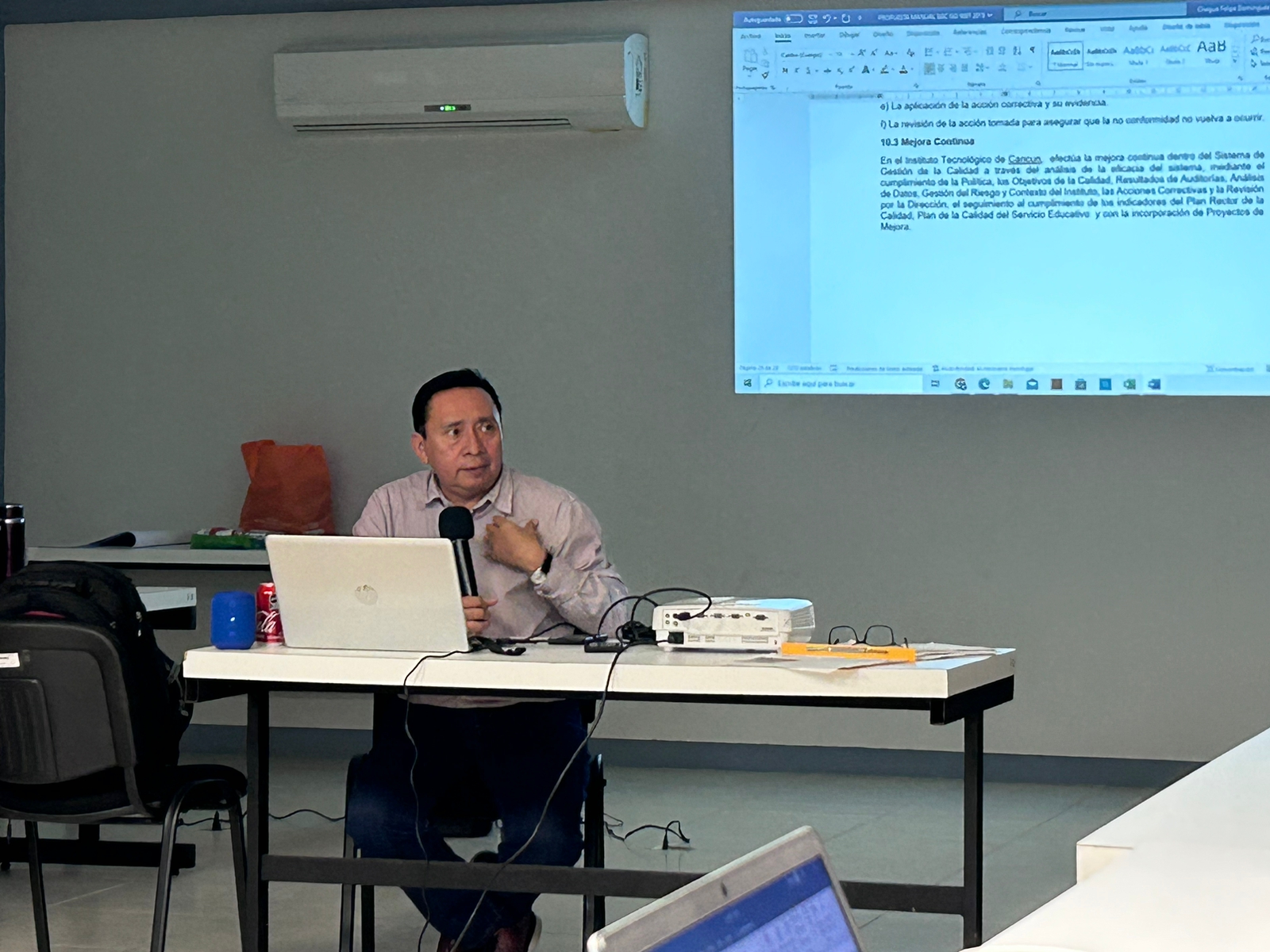 El Instituto Tecnológico de Cancún apertura las actividades de capacitación rumbo a la Certificación del Sistema de Calidad del ISO 9001:2015