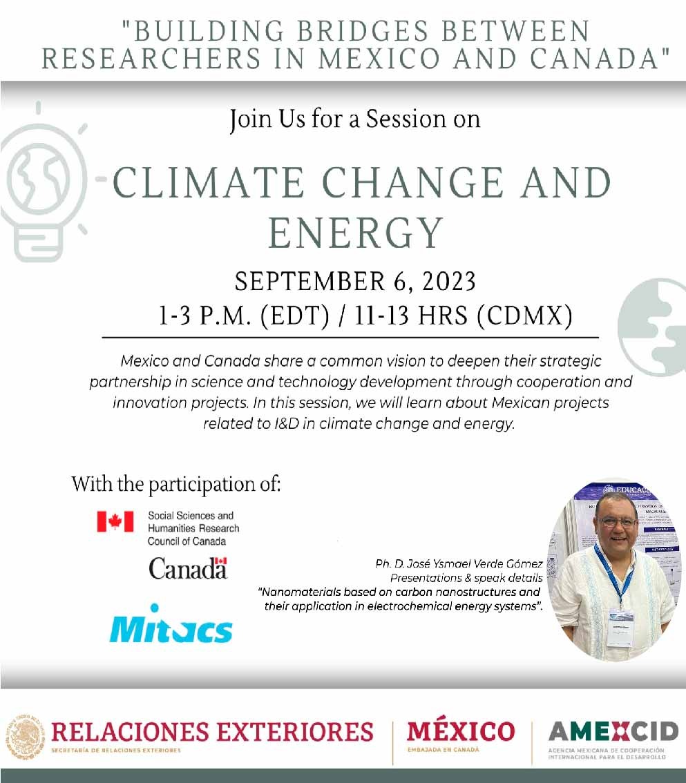 TecNMcampusCancún presente en la sesión del “BUILDING BRIDGES BETWEEN RESEARCHERS IN MEXICO AND CANADA”